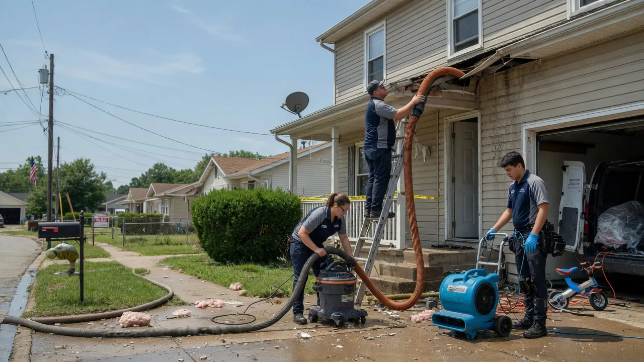 Water Damage Restoration in Meeker, OK near me